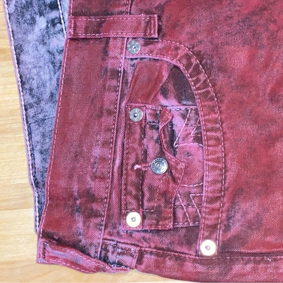 Nwt True Religion Men's Red Jeans Basic Straight M3F859TSM Size 42 - Picture 11 of 11